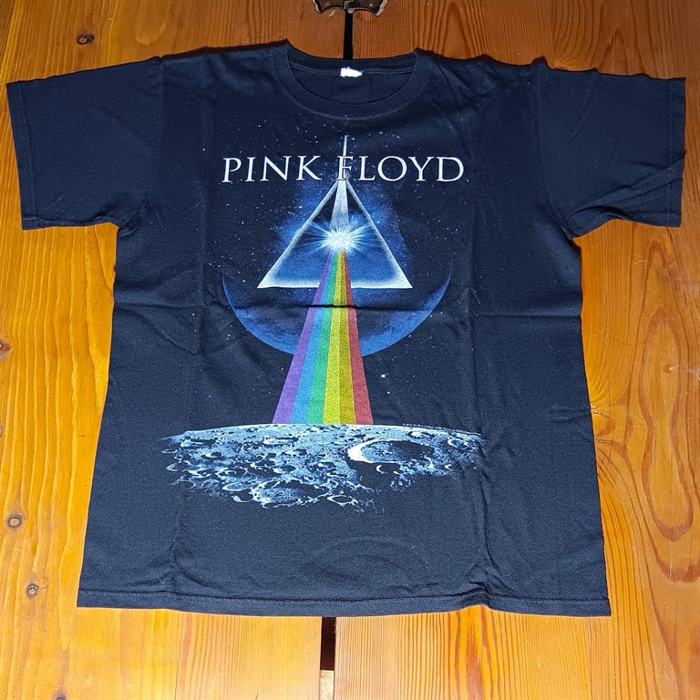 T SHIRT ROCK PINK FLOID TG 2XL